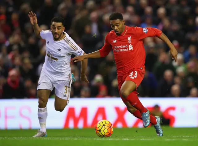 Neil Taylor and Jordan Ibe