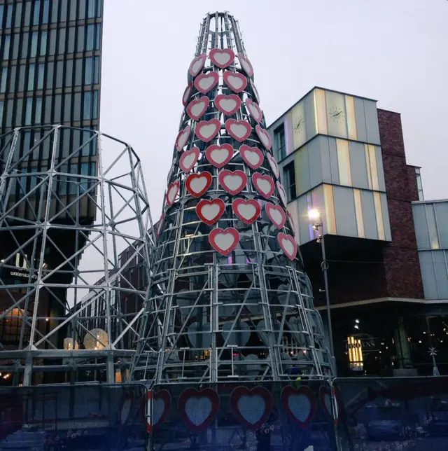 Liverpool One Christmas Tree