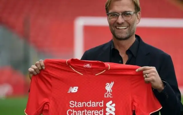 Standard Chartered sponsors Liverpool football club which appointed Jurgen Klopp as its manager last month.