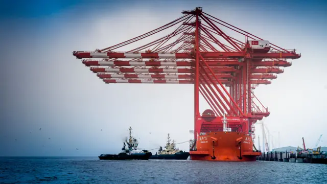 Cranes at Port of Liverpool