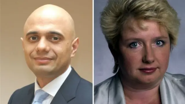 Sajid Javid MP and Karen Lumley MP