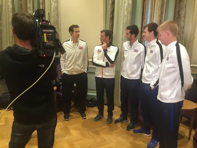 GB Davis Cup team