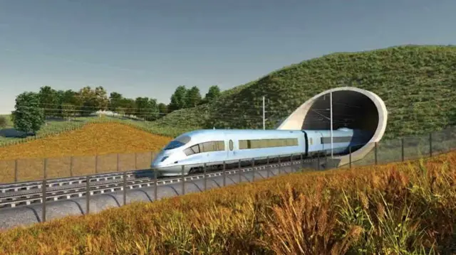 HS2 train