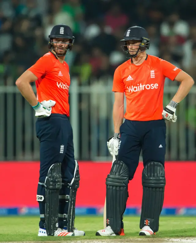 James Vince and Chris Woakes