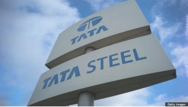 TATA Steel sign