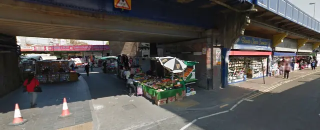 Brixton market stall