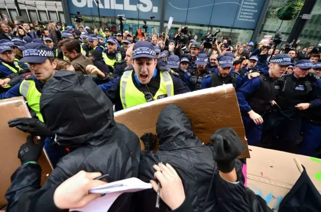 student protest