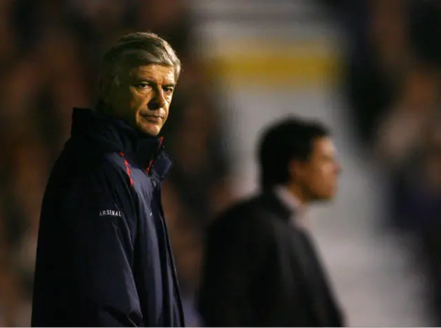 Arsene Wenger and Chris Coleman