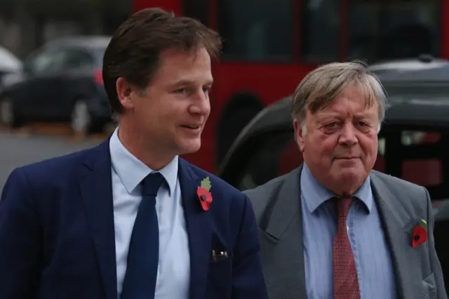 Nick Clegg and Ken Clarke