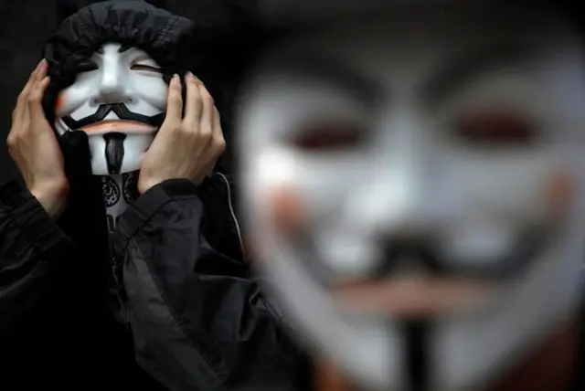 Guy Fawkes masks