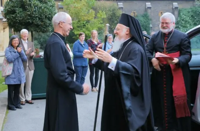 Archbishop of Canterbury and Ecumenical Patriarch Bartholomew