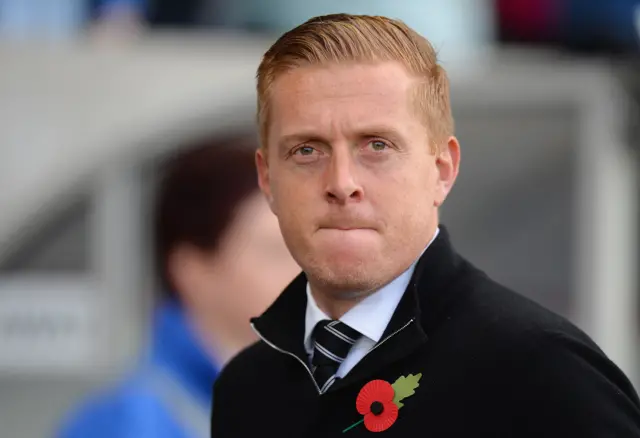 Swansea City manager Garry Monk