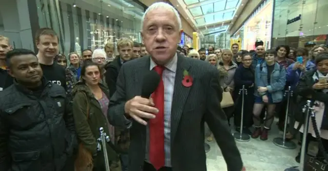 Harry Gration at Broadway Centre