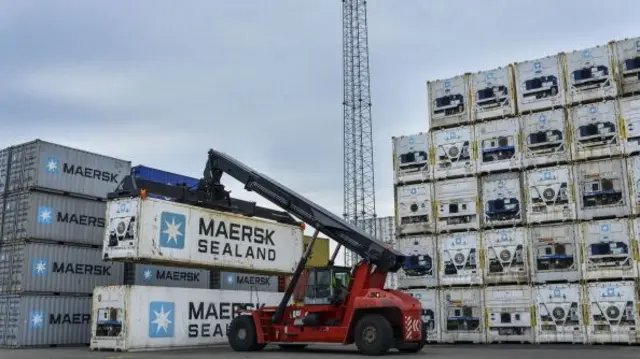 Maersk containers