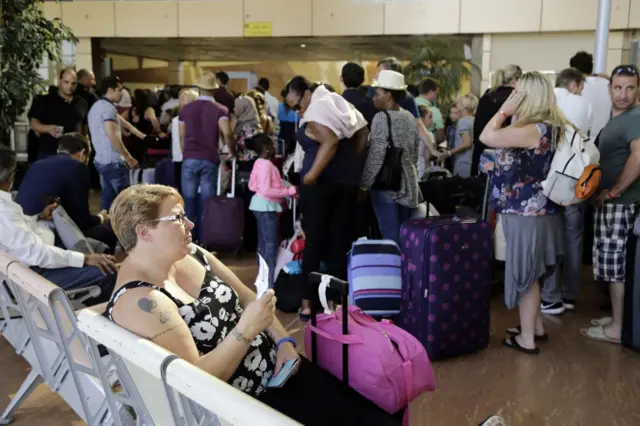 Tourists in Sharm el-Sheikh