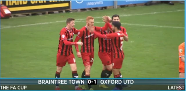 Ryan Taylor celebrates