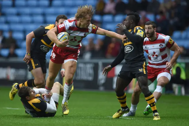 Billy Twelvetrees in possession