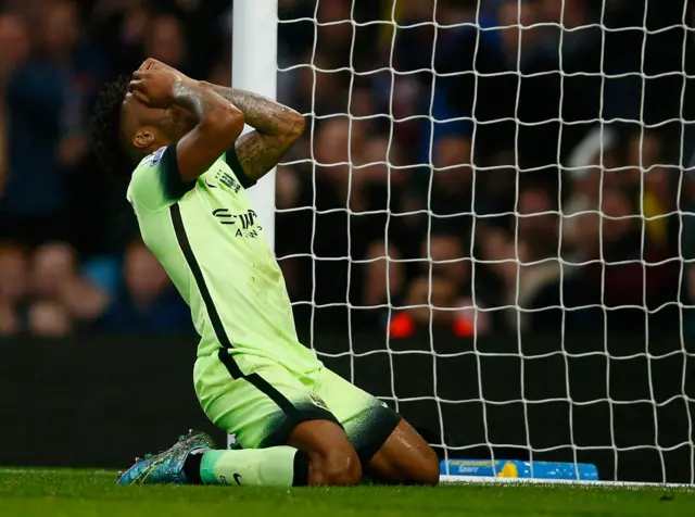 Raheem Sterling miss