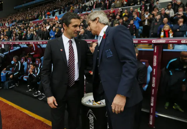 Remi Garde and Manuel Pellegrini