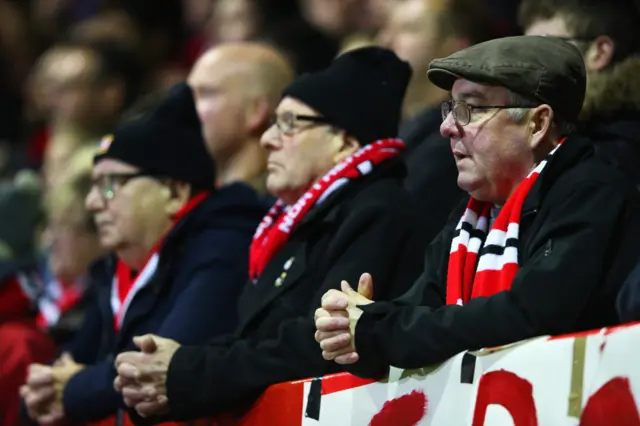 FC United of Manchester fans