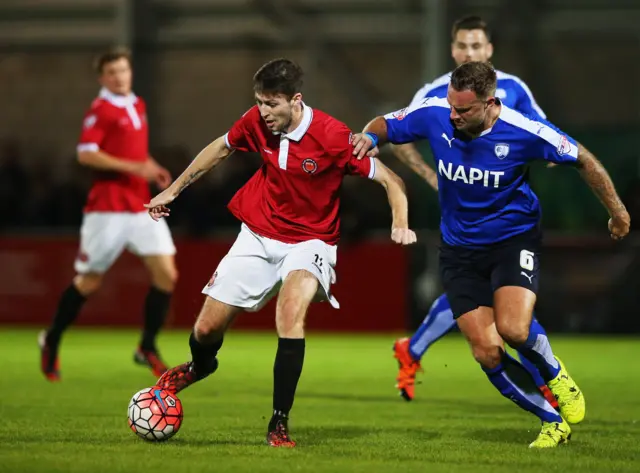 Craig Lindfield of FC United