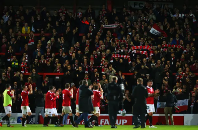 FC United of Manchester players