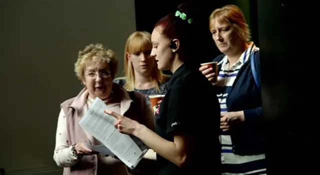 Actors at the Belgrade Theatre