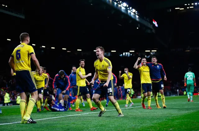 Middlesbrough celebrate