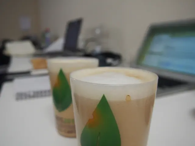 coffee in plastic cups