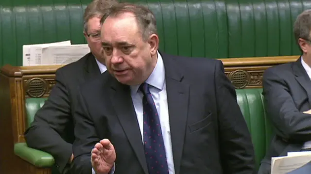 SNP foreign affairs spokesman Alex Salmond