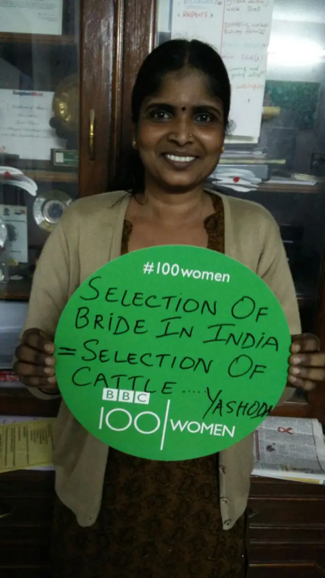 Woman in Bangalore