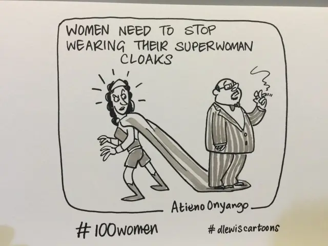 Superwoman cartoon