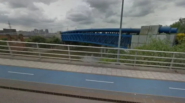 Image of East India Dock flyover