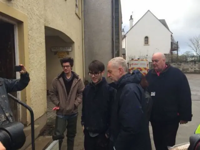 Jeremy Corbyn in Cockermouth