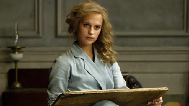 Alicia Vikander, in The Danish Girl