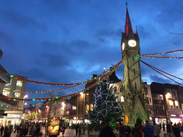 Leicester's clock tower