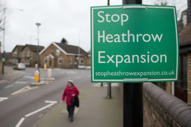 Stop Heathrow Expansion poster