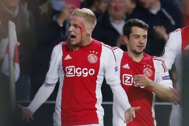 Ajax’s Donny van de Beek