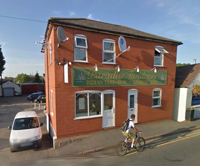 Paradise takewaway Ledbury