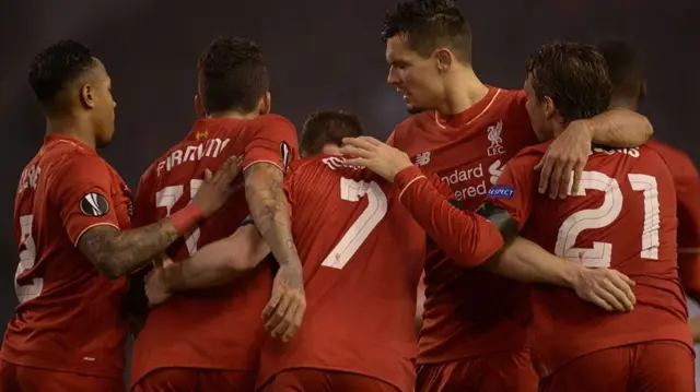 Liverpool celebrate