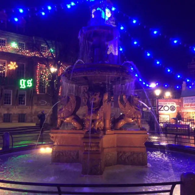 Town Hall fountain