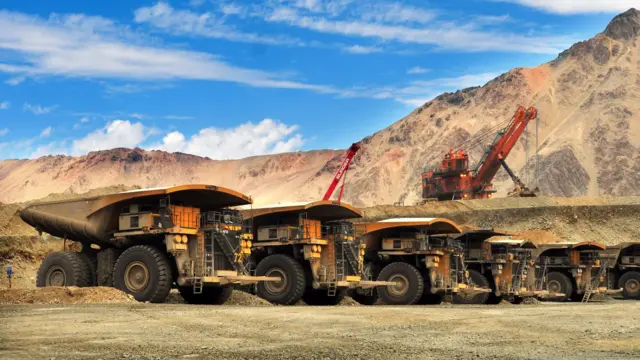 Mining trucks