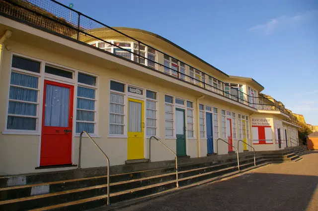 The Art Deco buildings in Cromer