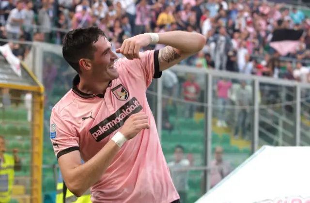 Kyle Lafferty at Palermo