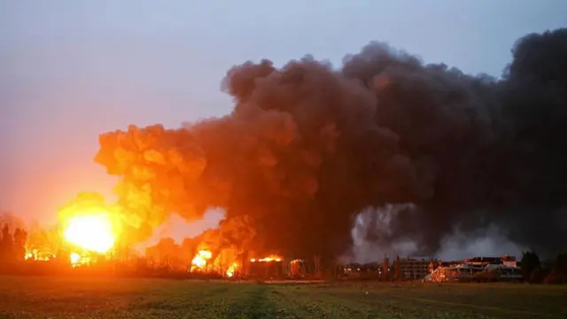 Buncefield explosion