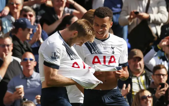 Eric Dier and Dele Alli