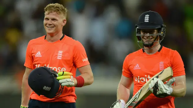 Sam Billings and Eoin Morgan