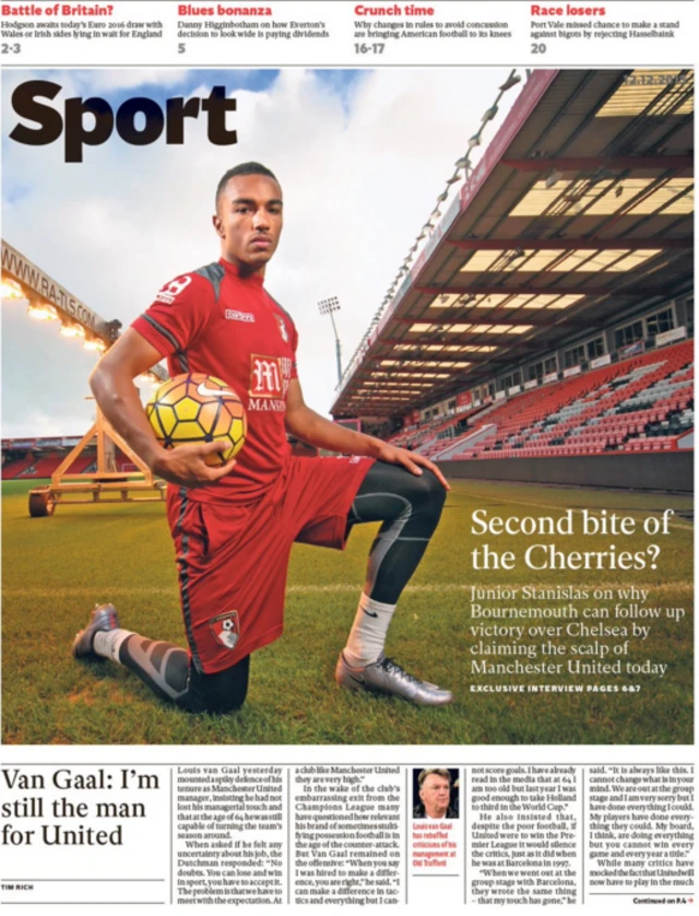 Independent sport section