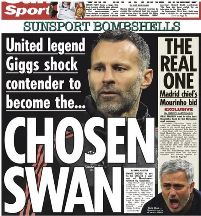 The Sun backpage