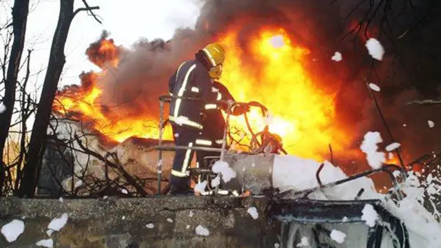 Buncefield foam attack